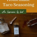 easy homemade taco seasoning recipe-pinterest graphic