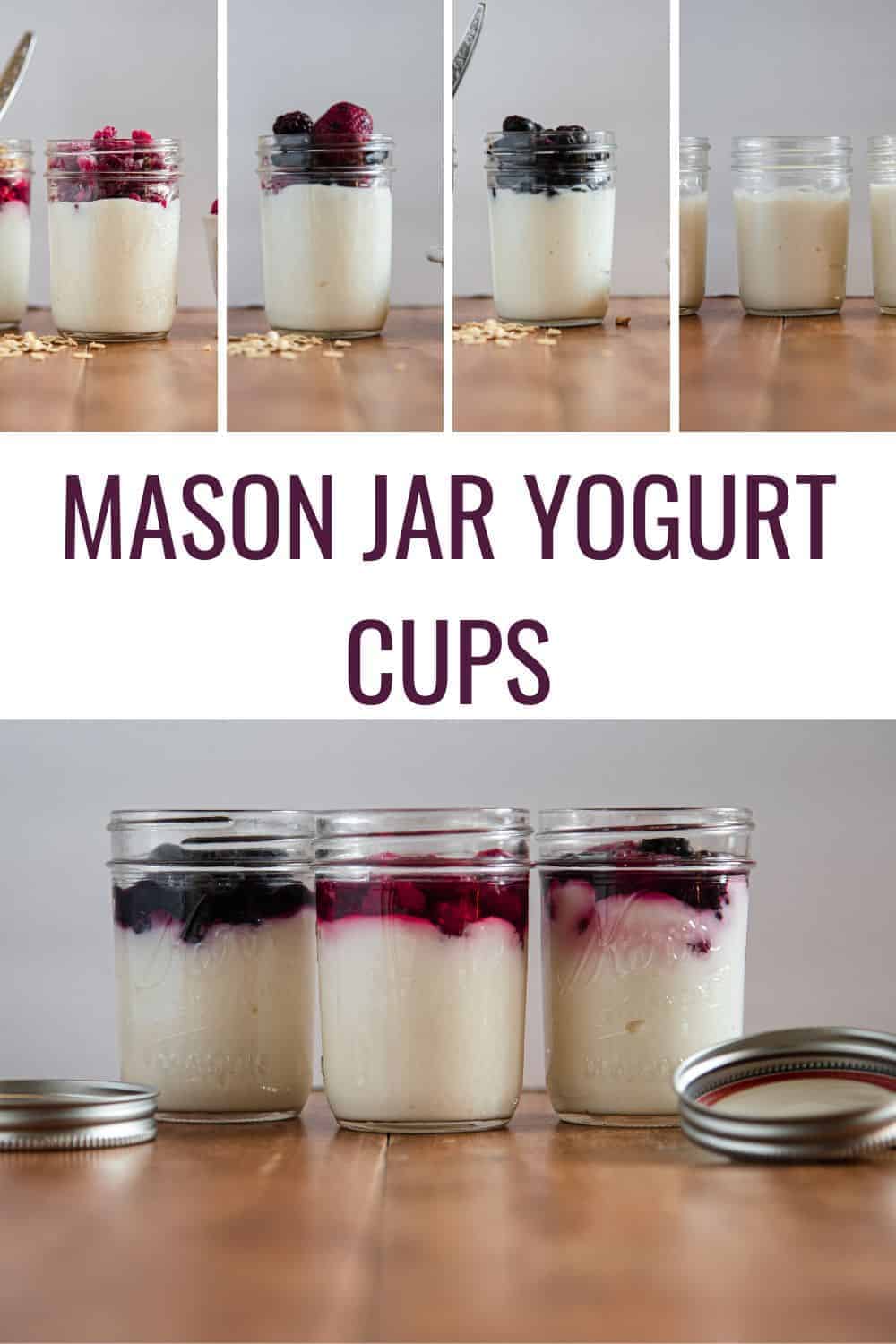 Easy Meal Prep Mason jar Yogurt cups An Expression Of Food