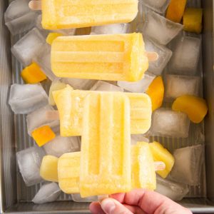 pineapple mango kombucha popsicles featured image