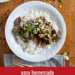 easy homemade mongolian beef -pinterest graphic