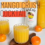 mango crush cocktail -pinterest graphic