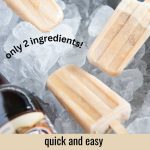 quick and easy root beer float ice cream bars-pinterest graphic