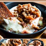 Creamy baked brie pinterest graphic