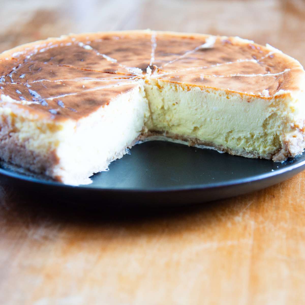 easy homemade cheesecake featured image