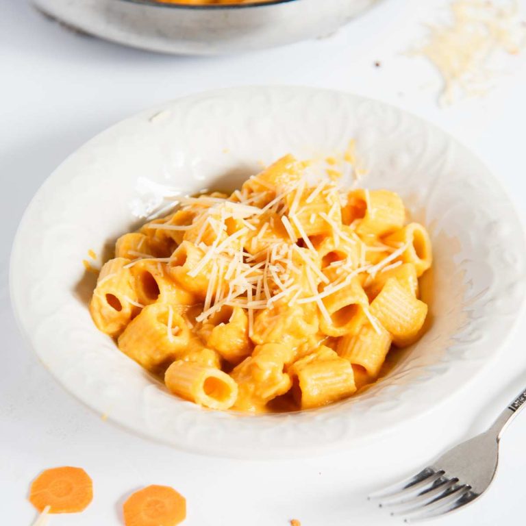 Creamy Miso Carrot Pasta Sauce Recipe