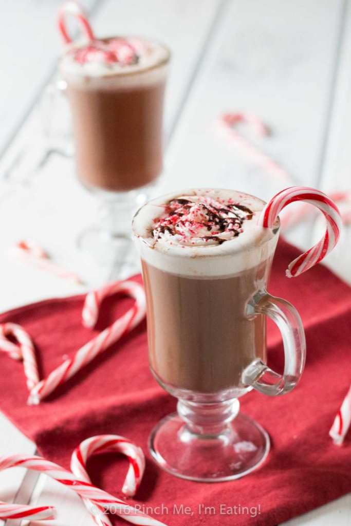 homemade peppermint mocha