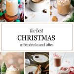 the best christmas coffee drinks and lattes -Pinterest graphic