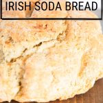 sourdough Irish soda bread pinterst graphic