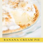 banana cream pie -pinterest graphic