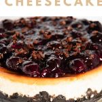 black forest cheesecake -pinterest graphic