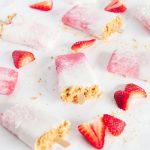 homemade cheesecake popsicles - Pinterest graphic