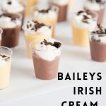 Irish cream pudding shots - Pinterest graphic