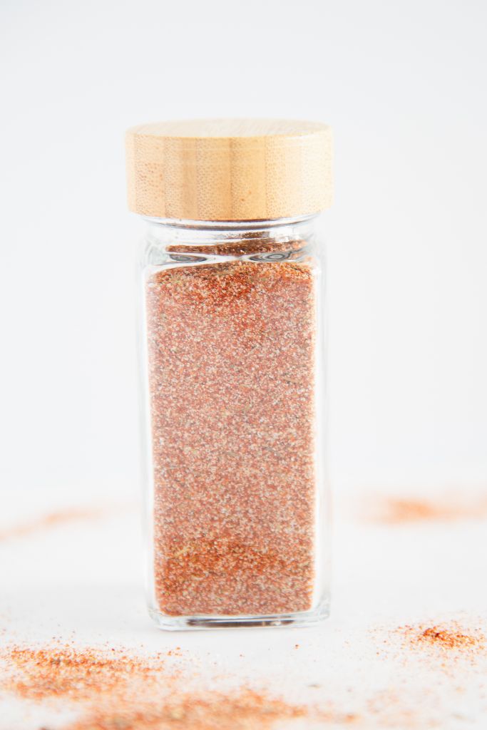 blackening seasoning in a spice bottle 