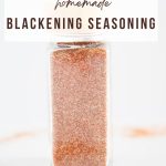 homemade blackening seasoning - Pinterest graphic