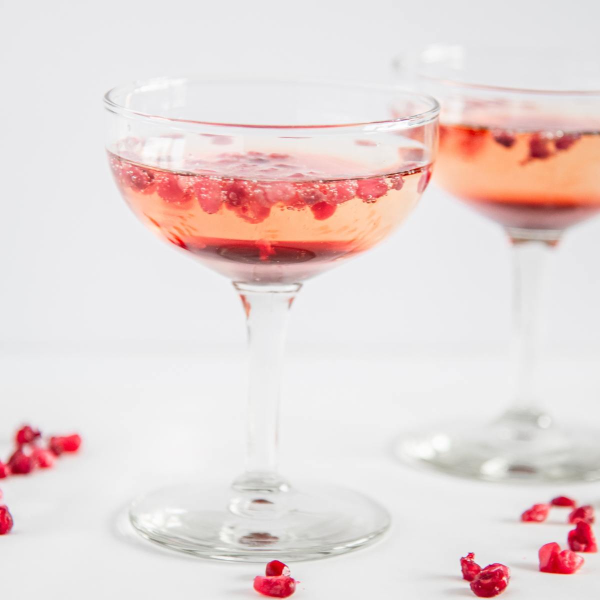 Pomegranate Champagne Cocktail Recipe