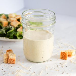 Caesar salad dressing featured image