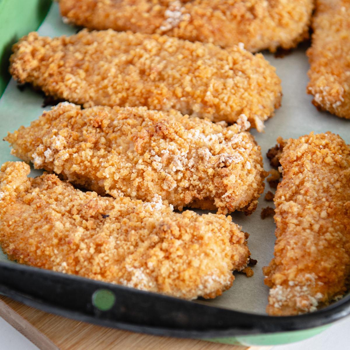 The Best Oven-fried Chicken Recipe | easy and crispy!