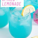 mermaid spiked lemonade - Pinterest graphic