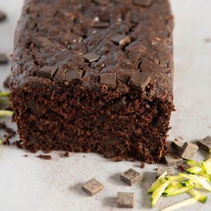 double chocolate zucchini bread featured image