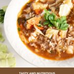 cabbage soup - Pinterest graphic