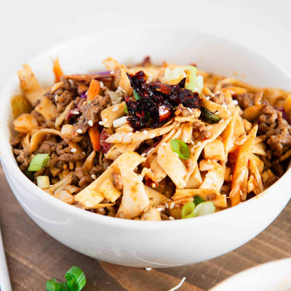 Spicy Beef Noodles (30-minute recipe!)