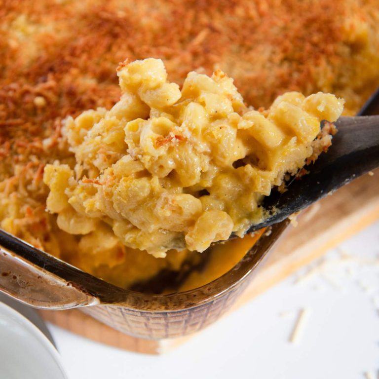 butternut squash mac and cheese featured image