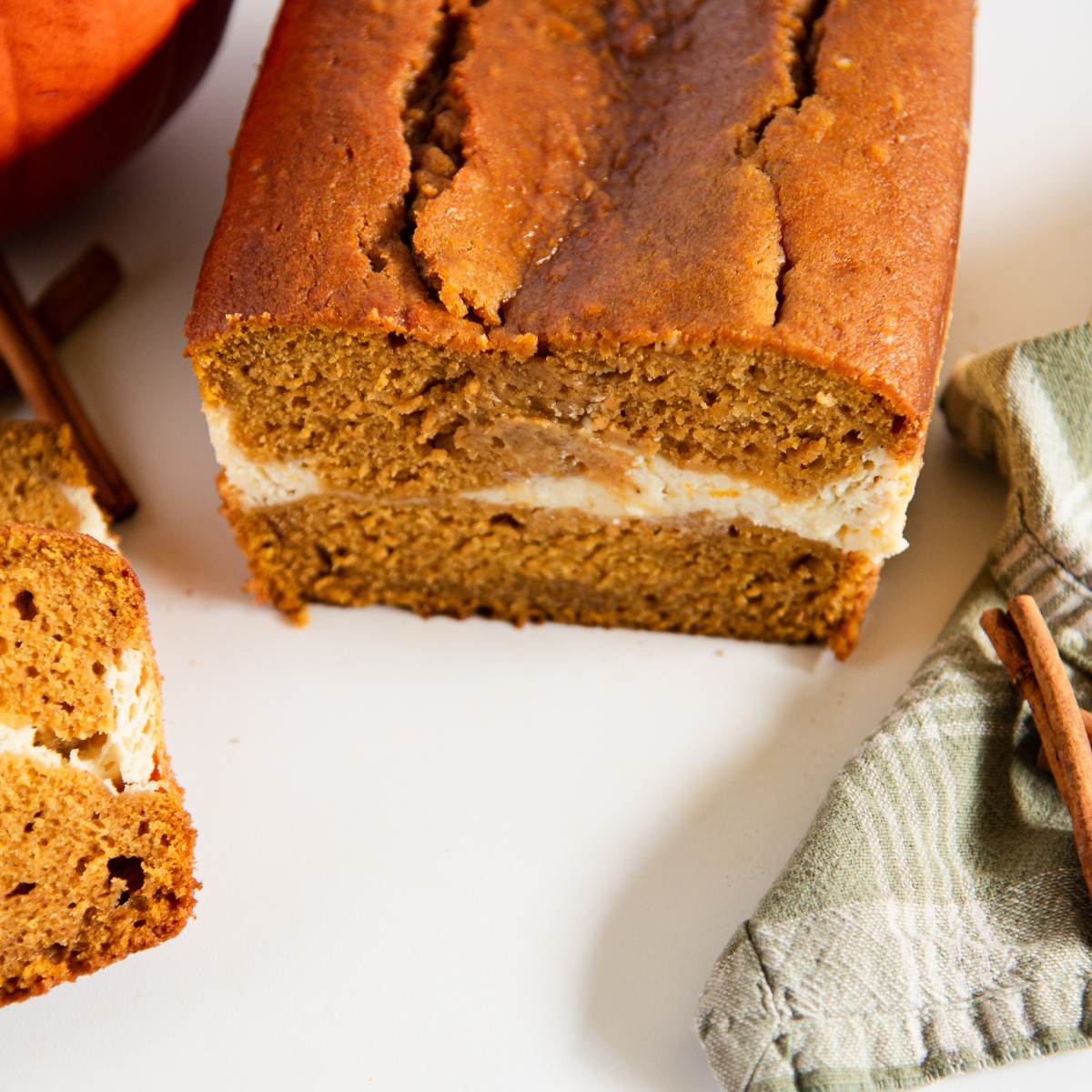 Easy Pumpkin Cream Cheese Quick Bread