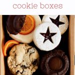 homemade cookie boxes - Pinterest graphic