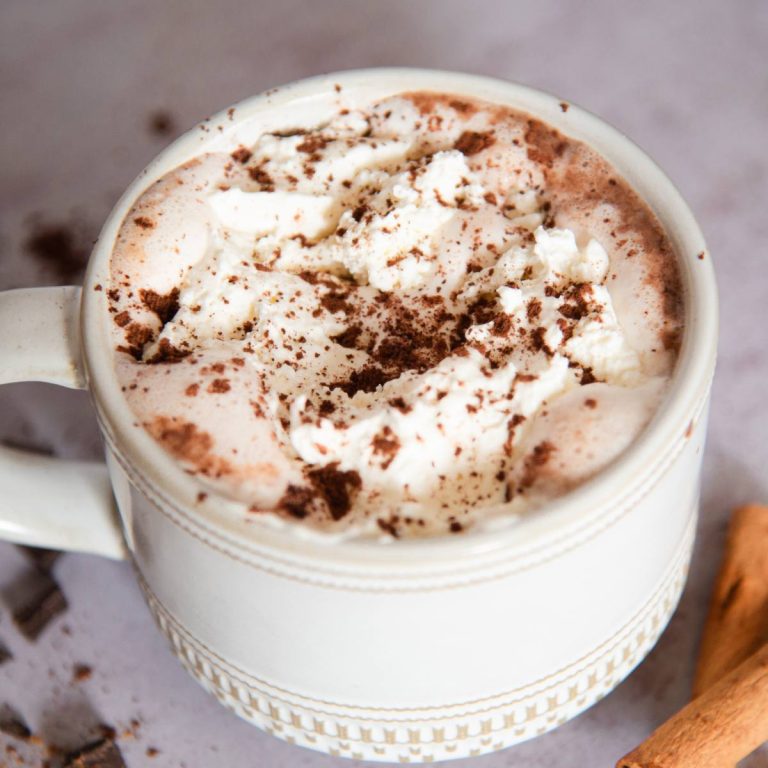vanilla chai hot chocolate featured image