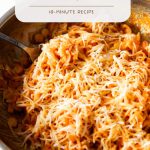 super easy cheesy gochujang ramen noodles - Pinterest graphic