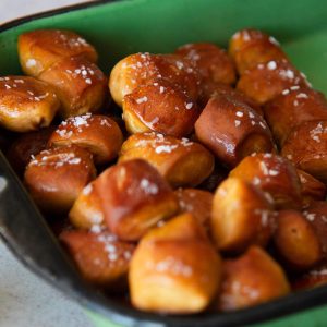 sourdough pretzel bites featured image