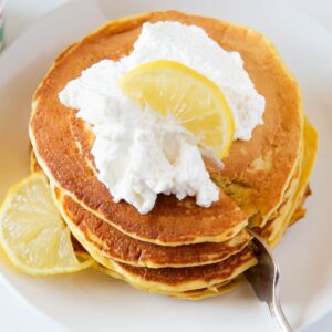 lemon pancakes featured image