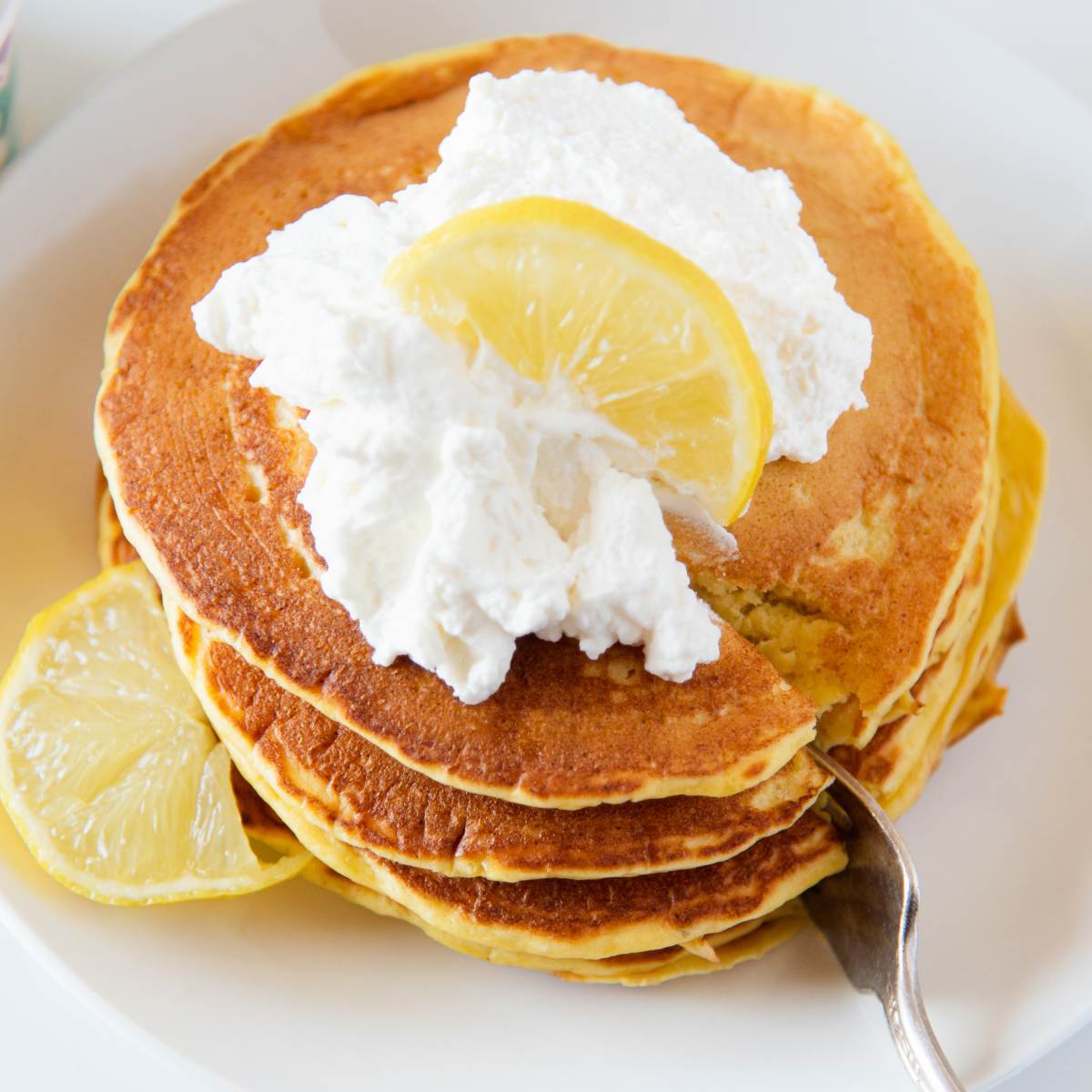 lemon pancakes featured image