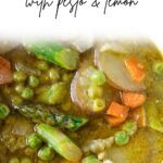 spring soup - Pinterest graphic