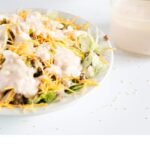 easy big mac salad -Pinterest graphic