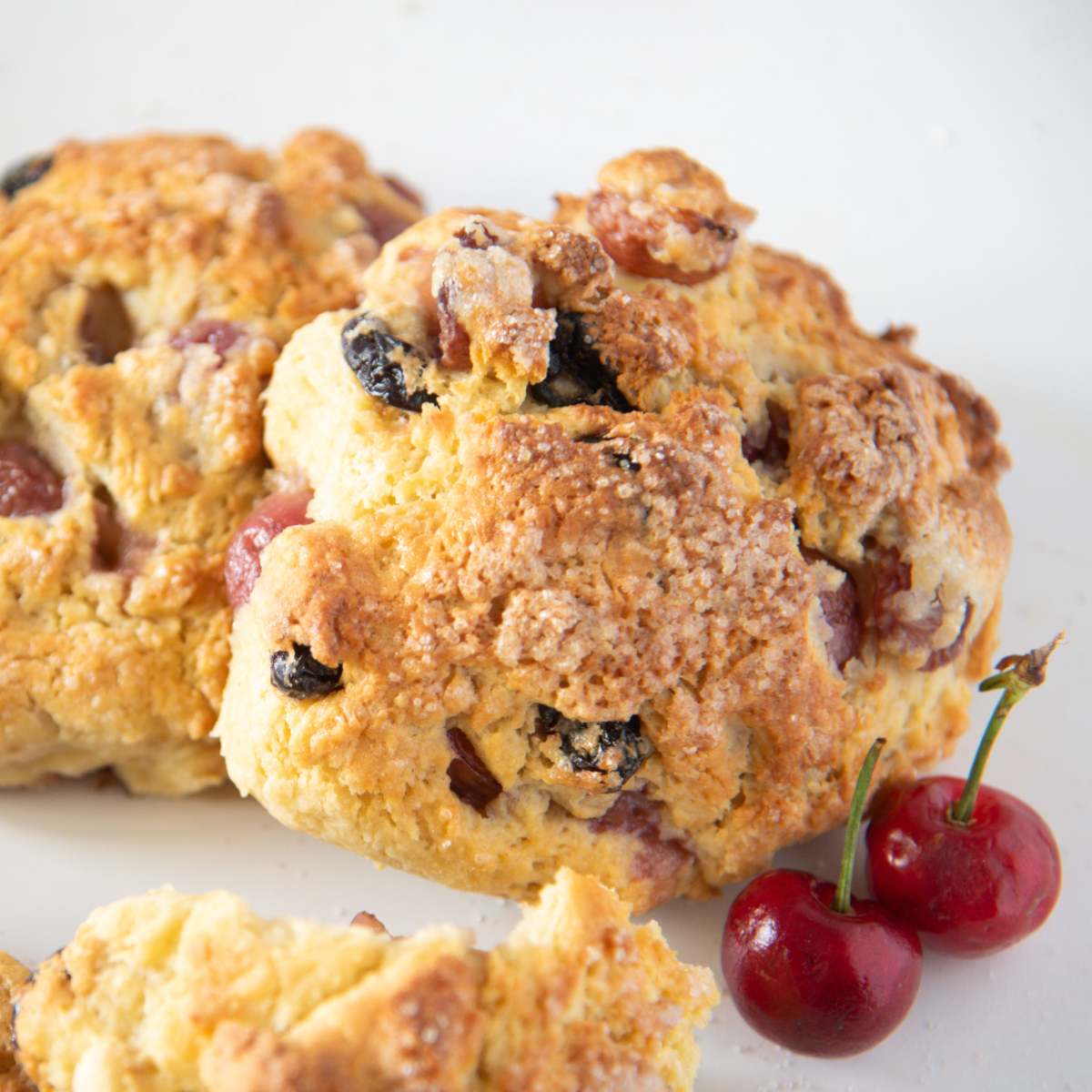 cherry scones featured image